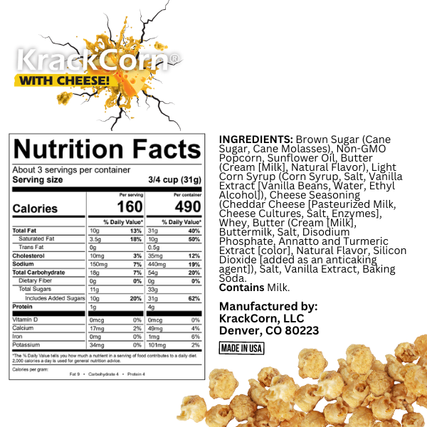 Cheese! 3.25oz Personal Size - 6 pack