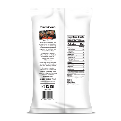 KrackCorn® Popcorn 20oz XL Salted Vanilla Kettle Corn
