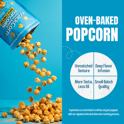 KrackCorn® Popcorn Bonus Variety Pack - 8 Bags!