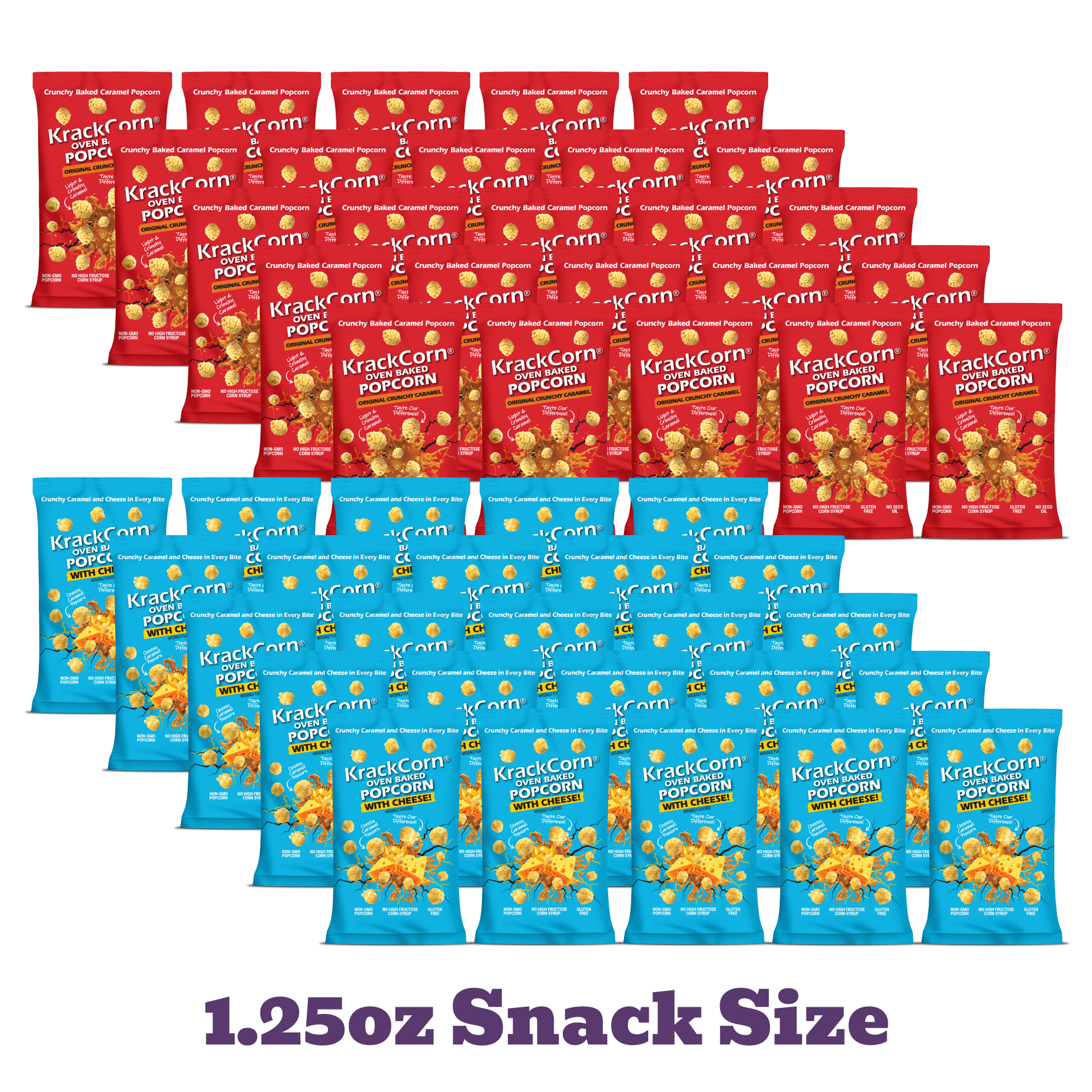 チューリップとカーカキンキンカーキンキンその33のセット 3 Flavor Snack Size - 12 pack – KrackCorn Popcorn