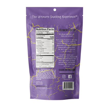 KrackCorn® Popcorn 3 Flavor Sharing Size - 12 PACK PARTY!