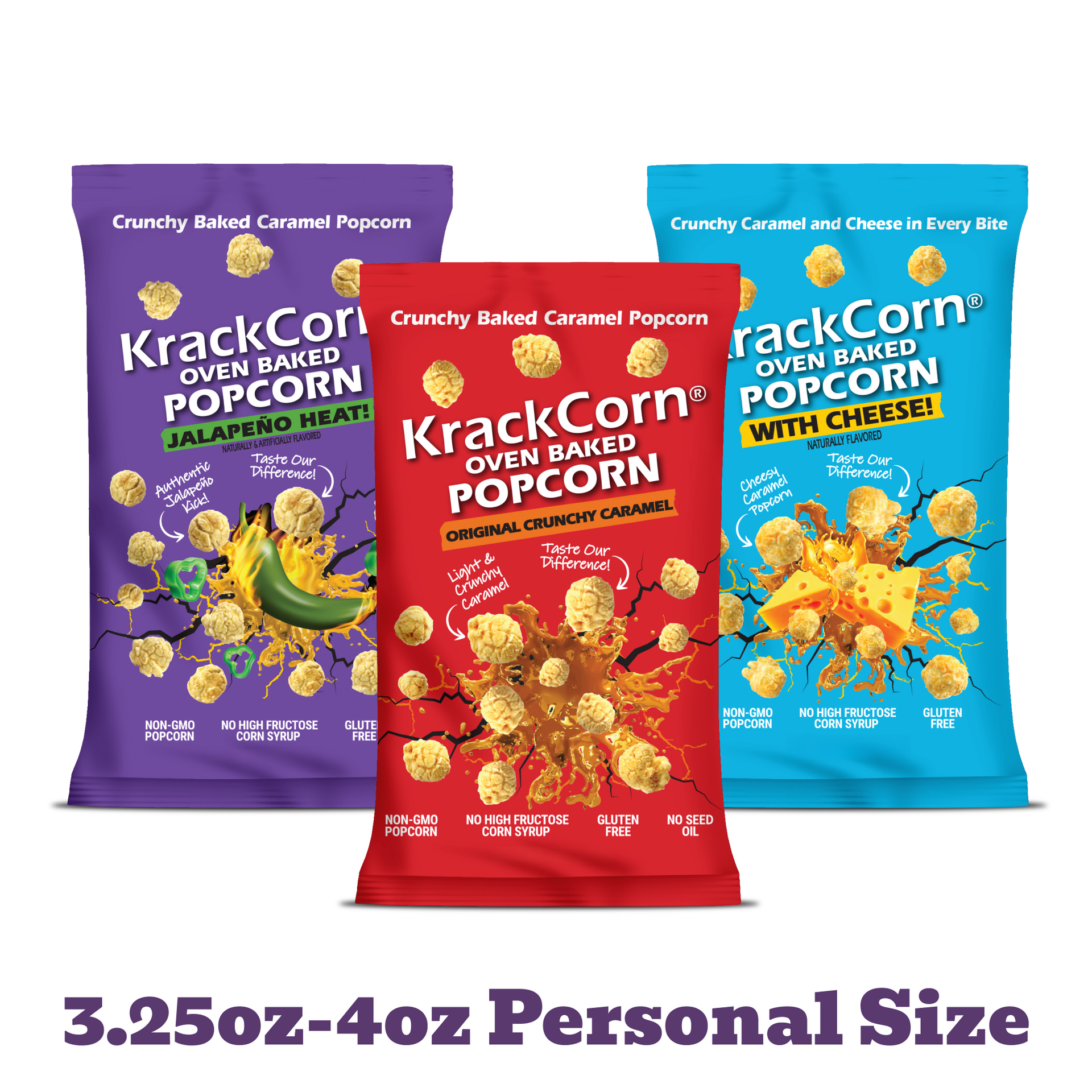Mixed Trial 3-Pack – KrackCorn Popcorn